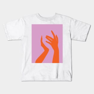 Woman's hands Kids T-Shirt